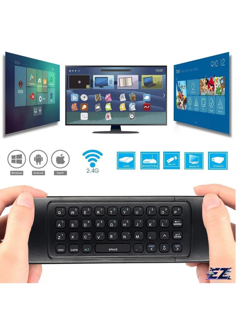 ELTRAZONE MX3 Wireless Air Mouse 2.4G Multifunctional Remote Control with IR Learning for Android Smart TV 3G Gyroscope 3GSensor HTPC Mini Projector PS3/4 with battery - Image 2