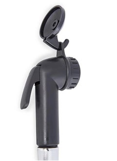 Mkats Mkats PVC Shattaf & Hanging Hook (150 cm, Black) 