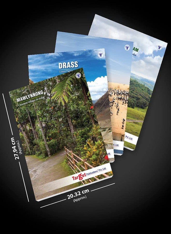 TARGET PUBLICATIONS A4 Size Long Notebooks for Students | Single Line Ruled 140 Pages in Each | Soft Cover, 21 cm x 29.7 cm Approx | GSM 57 | Useful for School, College & Office | Set of 12 | Phalodi, Drass, Mawsynram & Mawlynnong - Image 3
