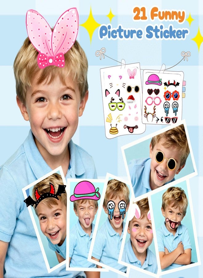 Chendssfkd Kids Digital Camera for Boys and Girls, Portable Travel Toy, Digital Camera for Kids with Video Recording and Built-in Digital Stickers, 1080P HD Video Perfect for Christmas & Birthday Gifts - Image 3