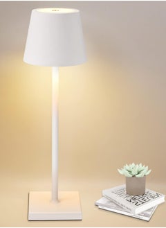 HOCC Battery Operated Lamp Cordless Table Lamp Rechargeable LED Desk Lamp  - Image 1