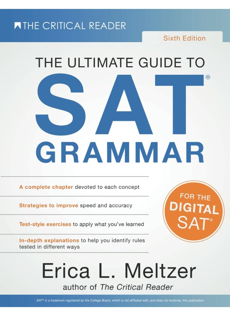 CREATESPACE Sixth Edition, The Ultimate Guide to SAT® Grammar 