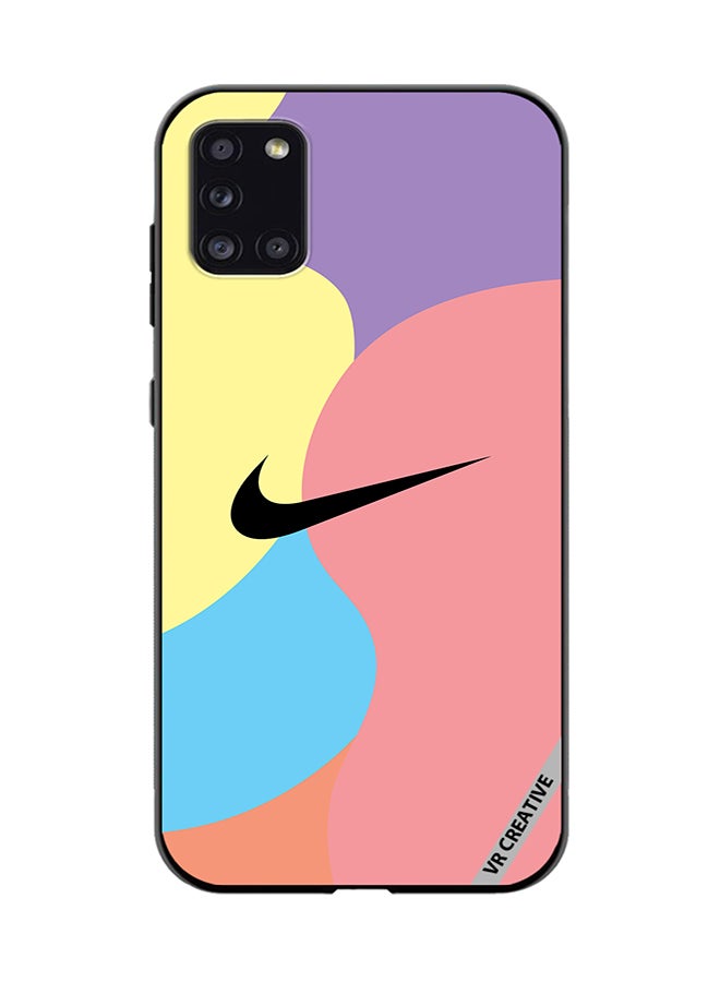 VR CREATIVE Protective Case Cover For Samsung Galaxy A31 Nike Logo Colourful Design Multicolour - Image 1