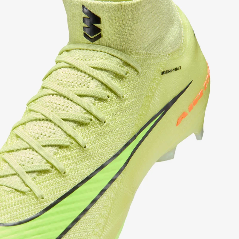 Nike Green Men's Mercurial Superfly 10 Elite Firm Ground High-Top Football Shoes for Men | Best Price UAE