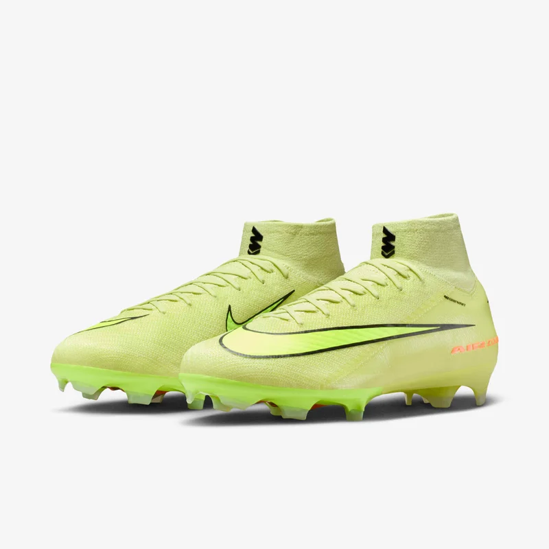 Nike Green Men's Mercurial Superfly 10 Elite Firm Ground High-Top Football Shoes for Men | Best Price UAE