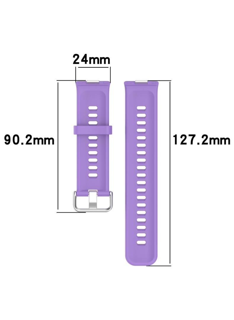 DTBG Soft Silicone Watch Straps, Suitable For Huawei Fit 3/ Fit 4/ Fit 4 pro , Waterproof, Breathable and Adjustable Sports Watch Straps  - Image 2