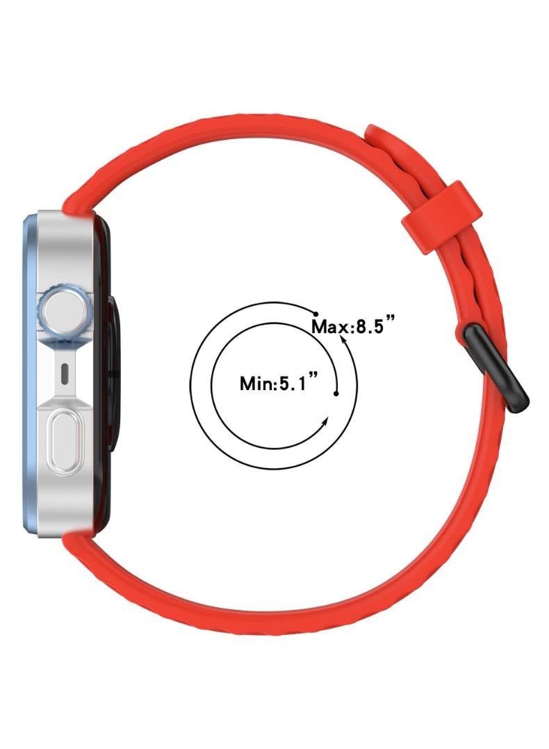 DTBG Soft Silicone Watch Straps, Suitable For Huawei Fit 3/ Fit 4/ Fit 4 pro , Waterproof, Breathable and Adjustable Sports Watch Straps  - Image 4