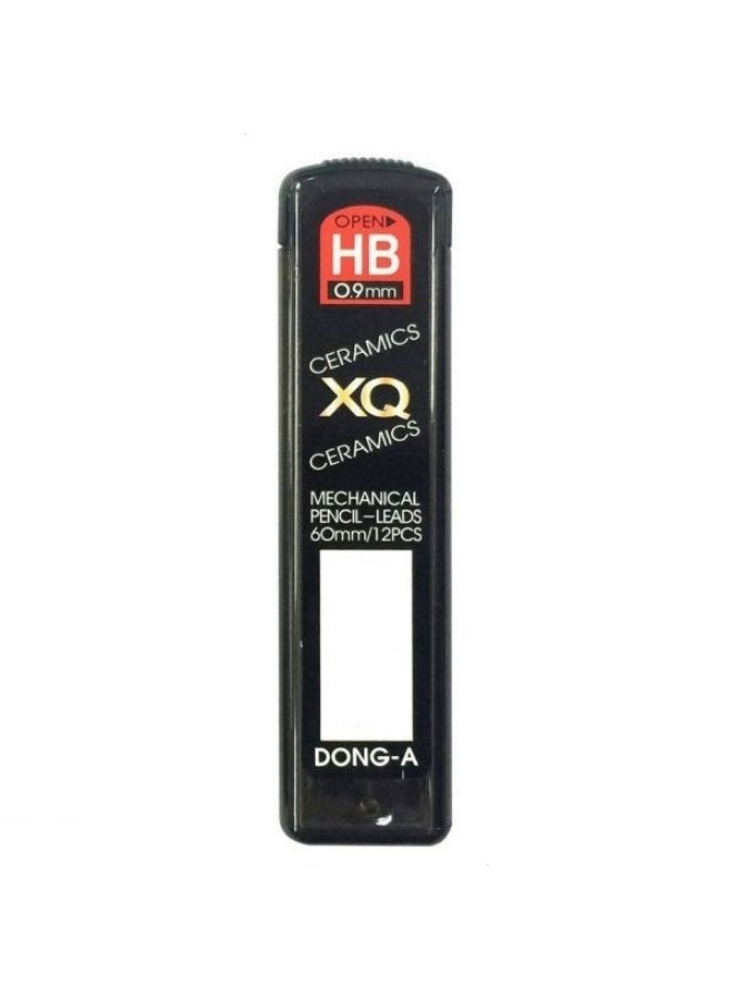 DONG-A XQ Ceramics Mechanical Pencil Leads HB 0.9mm 60mm, 12 Pieces - Image 2