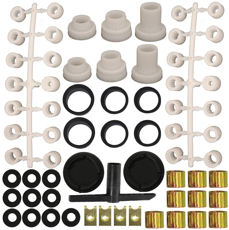 KAKO Universal Electric Power Window Kit, Electric Window Conversion Kit Include 2 Motors 2 Switches 3 Harness and Install Accessories for 2 Door - Image 5