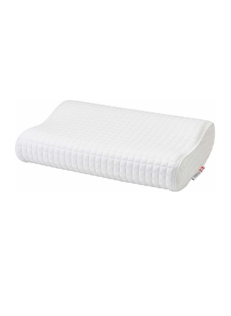- Medical memory foam pillow - high quality - size 60*40 - made of German materials - pillow for spinal support and neck pain - pillow for better sleep - medical pillow, white - Image 5