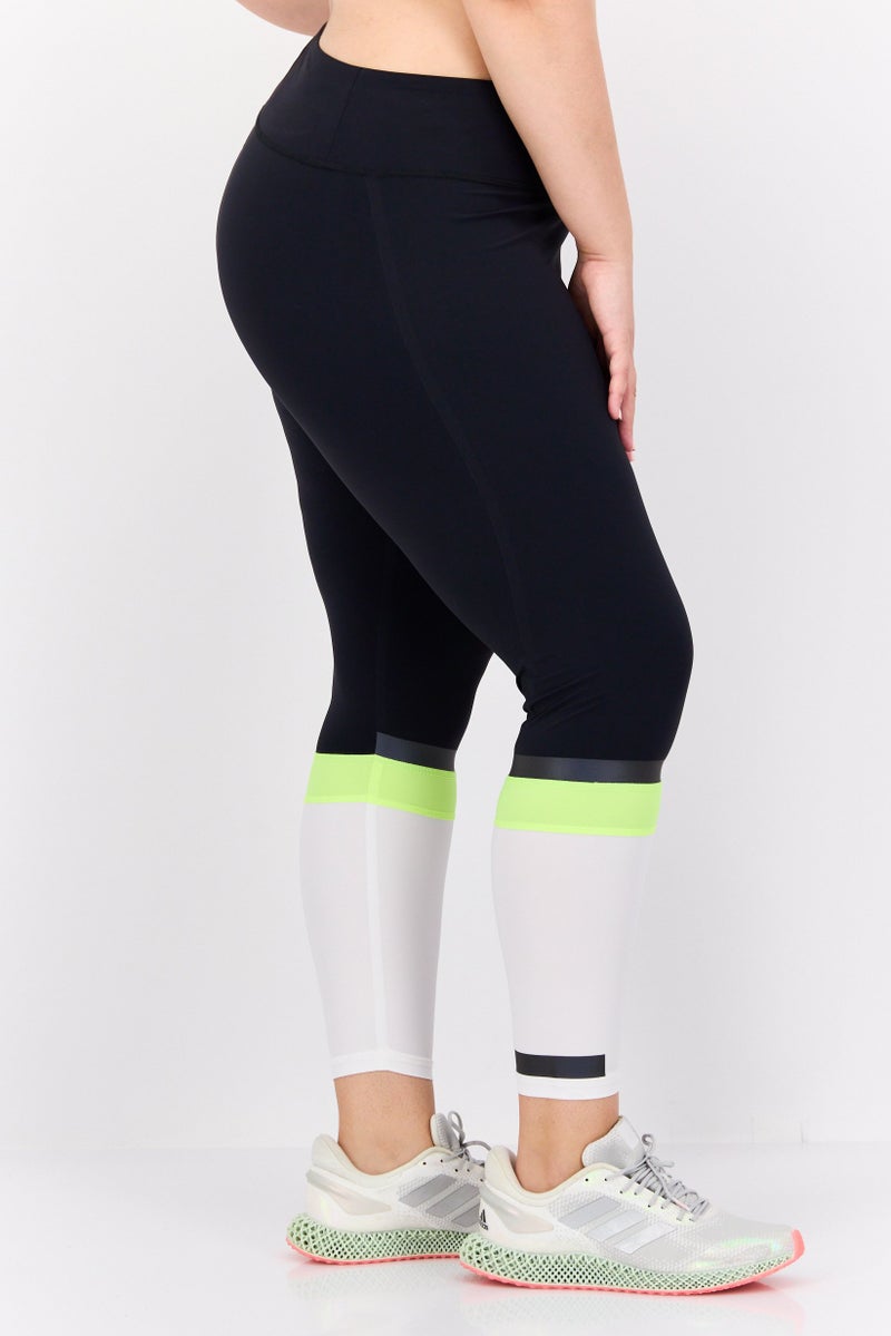 Brooks Women Sportswear Fit Pull On Training Leggings, Black Combo - Image 4