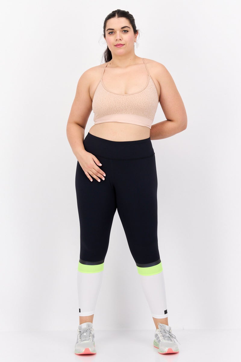 Brooks Women Sportswear Fit Pull On Training Leggings, Black Combo - Image 2