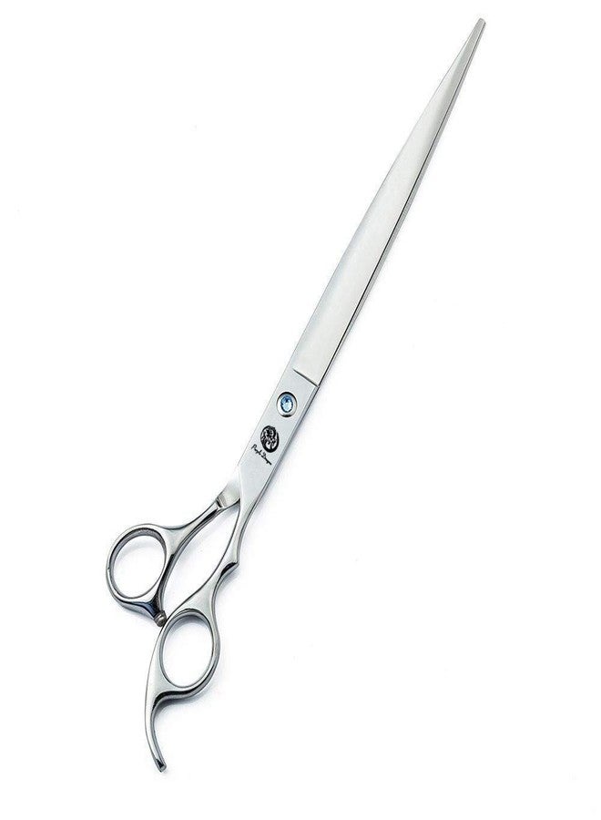 Purple Dragon 10 Inch Sharp Edge Salon Hair Cutting Shears - Pet/Dog Grooming Scissors with Bag - Perfect for Barber or Pet Groomer (10 inch) - Image 1