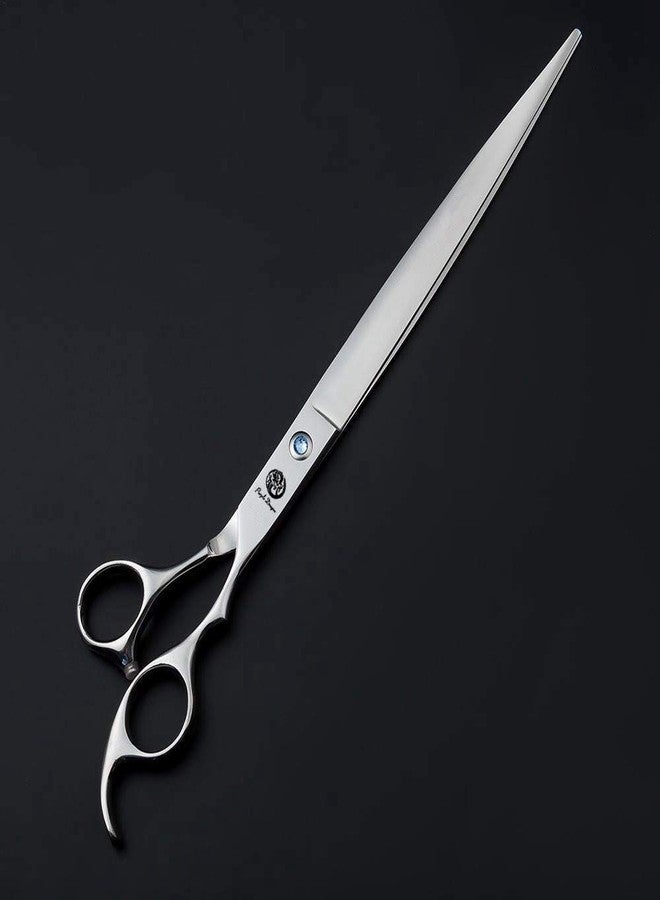 Purple Dragon 10 Inch Sharp Edge Salon Hair Cutting Shears - Pet/Dog Grooming Scissors with Bag - Perfect for Barber or Pet Groomer (10 inch) - Image 4