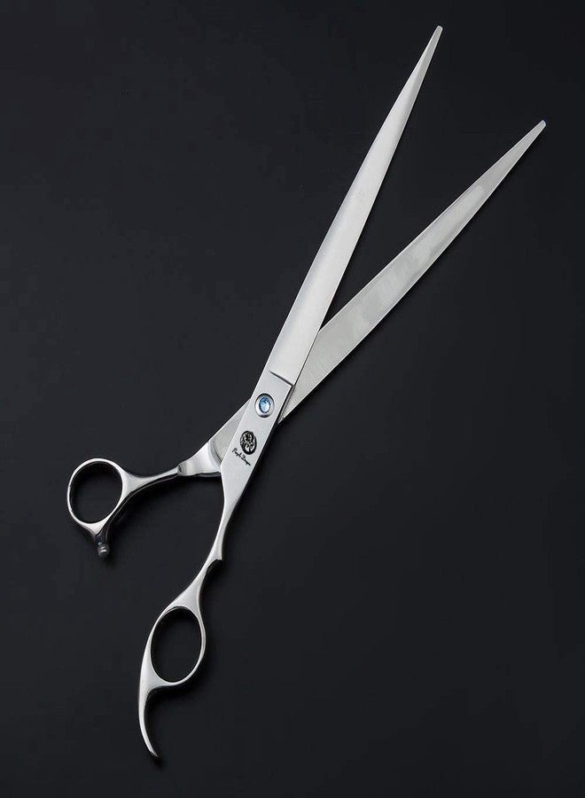 Purple Dragon 10 Inch Sharp Edge Salon Hair Cutting Shears - Pet/Dog Grooming Scissors with Bag - Perfect for Barber or Pet Groomer (10 inch) - Image 3