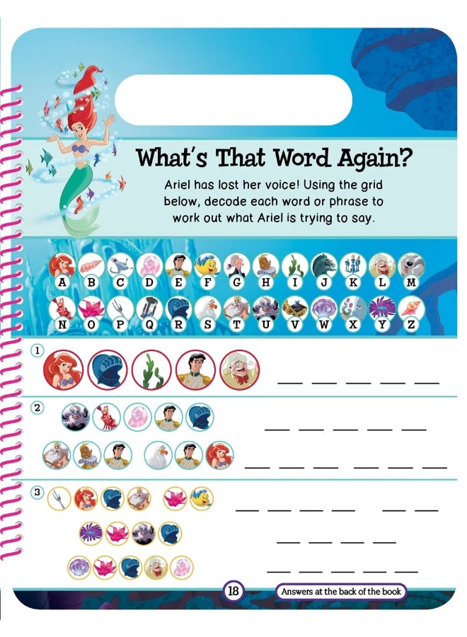 Igloo Disney Princess: Enchanted Wipe-Clean Activities – Kids Activity Book | Sticker Book / Creative Play Set | Fun Learning & Entertainment for Kids | Ideal Gift for Boys & Girls - Image 4