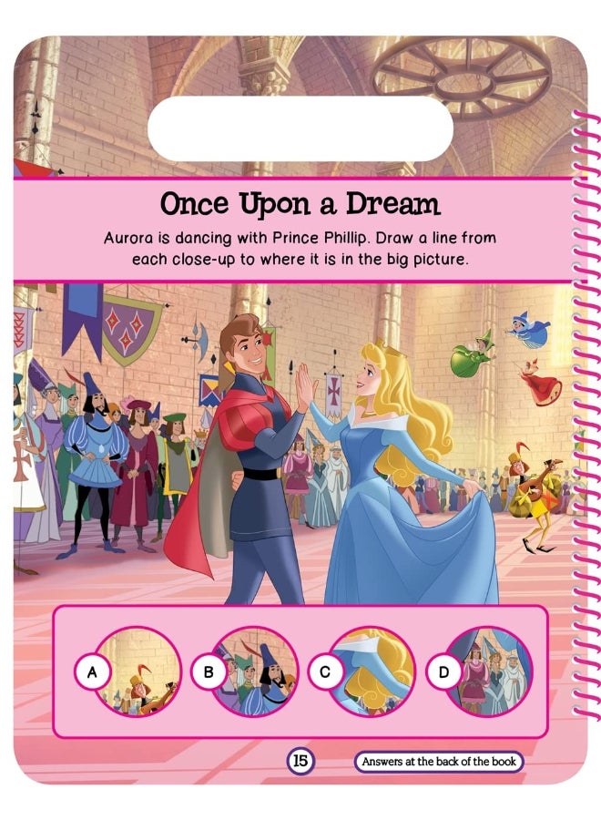 Igloo Disney Princess: Enchanted Wipe-Clean Activities – Kids Activity Book | Sticker Book / Creative Play Set | Fun Learning & Entertainment for Kids | Ideal Gift for Boys & Girls - Image 5