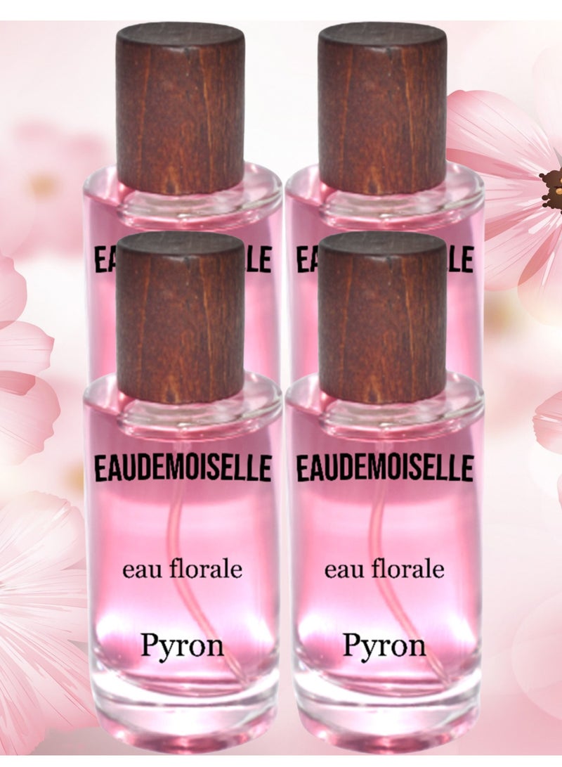 بيرون 4 قطع عطر أو دوموازيل أو فلورال 50 مل EDP