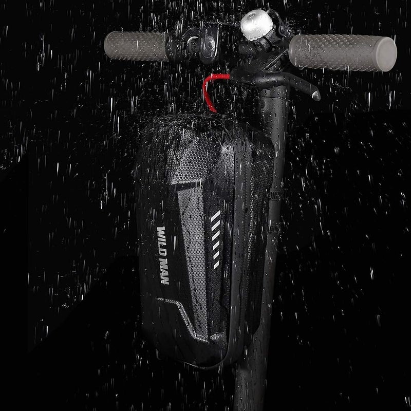 WILD MAN Rainproof Quick release Scooter Storage Bag for Kick Scooters Folding Bike Self Balancing Scooters (ES8X,2L) - Image 4