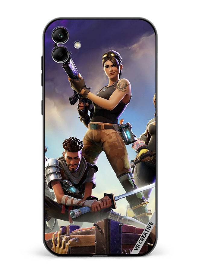VR CREATIVE Protective Case Cover For Samsung Galaxy A04 Fortnite Design Multicolour - Image 1