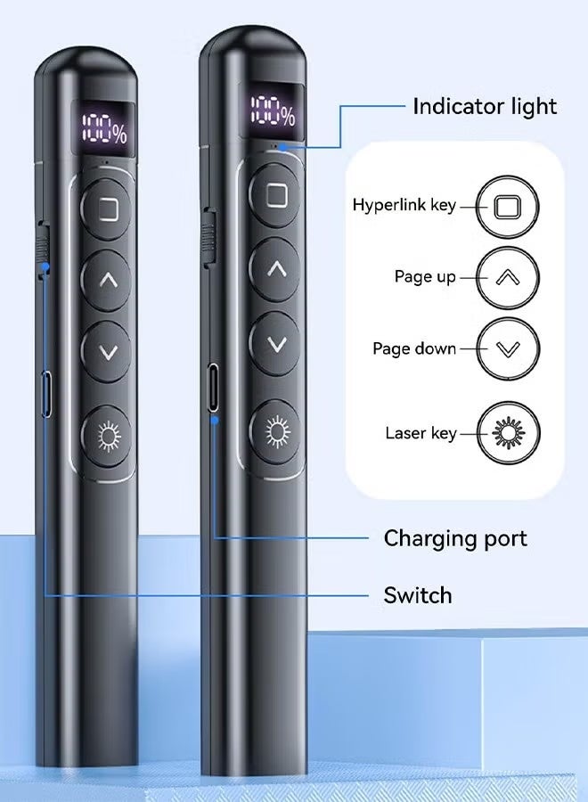 اسرلي وايت Laser pointer,presentation pointer remote control,powerpoint wireless presenter remote - Image 2