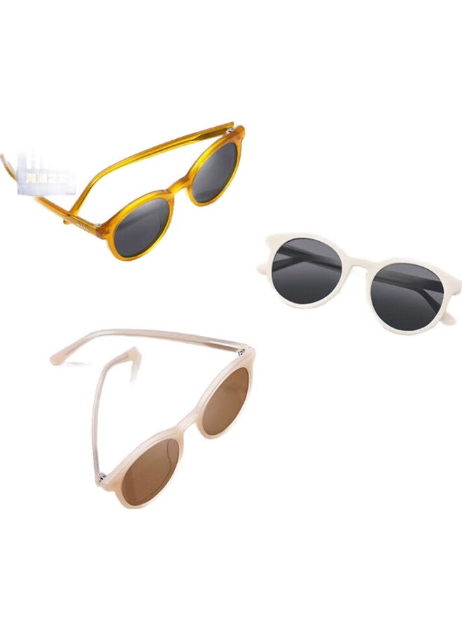 HLA Polarized Sunglasses For Women Retro Round Frame High Fashion Value Sunglasses Uv Protection Driving Special Eyewear Gift 072 - Image 1