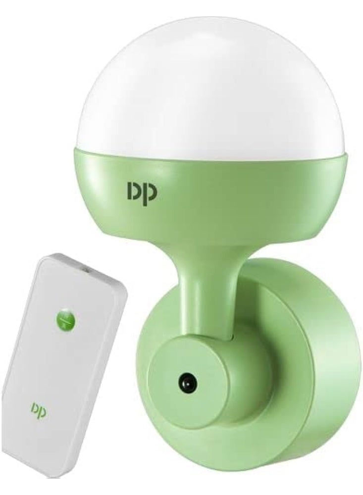 db Remote Control Night Light (White) – Dimmable Bedside Lamp with Adjustable Brightness, Timer Function & Soft Warm Light, Rechargeable Portable Table Lamp for Bedroom, Nursery, Kids Room, and Home - Image 1