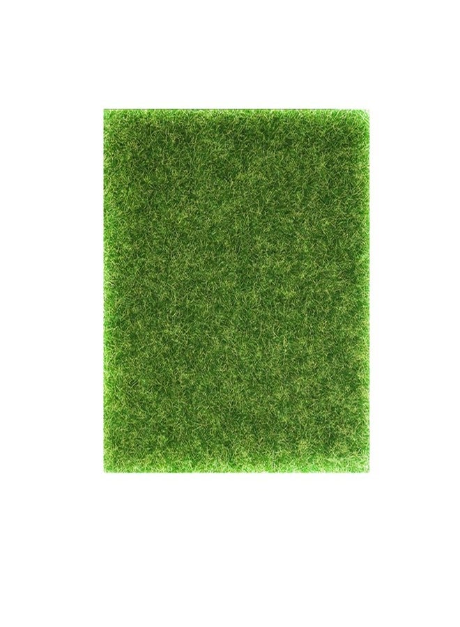 Much Hotter 1 Packs Fake Grass for Crafts Artificial Garden Grass for Dollhouse 12 X 12 Inches Miniature Ornament Garden Dollhouse DIY Grass - Image 1