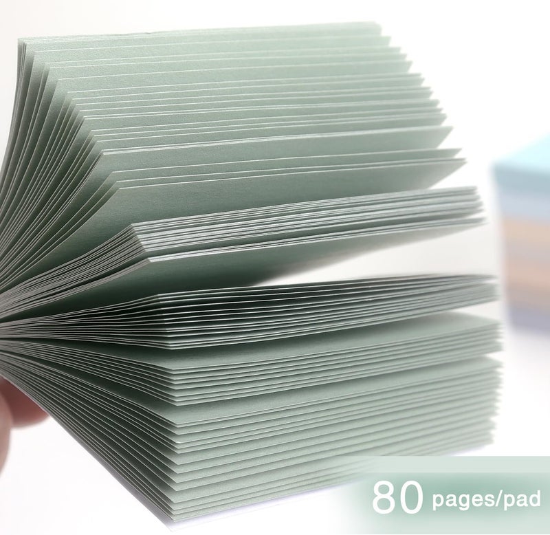 Eastern Wolf Vintage Colors Sticky Notes 3x3 inch, 8 Pads, Self-Stick Note Pads, Super Sticky Self-Adhesive Sticky Notes, 8 Pads/Pack, 80 Sheets/Pad - Image 4