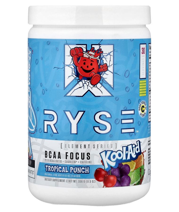 RYSE Element Series BCAA Focus Kool-Aid™ Tropical Punch 11.9 oz (336 g)