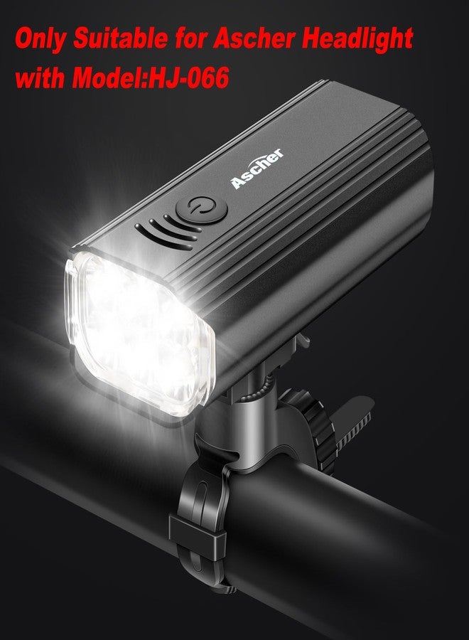 Ascher Bike Front Light Mount Bracket, Handlebar Light Holder Mount Bicycle Mounting Bracket, Compatible with Ascher HJ-066 Headlights , Pack of 1 - Image 3