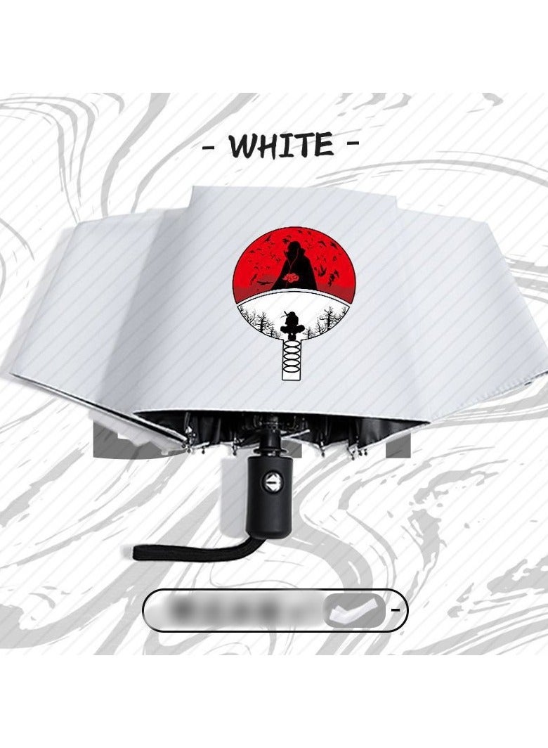 KUYING New Naruto Automatic Folding Sunscreen Umbrella 