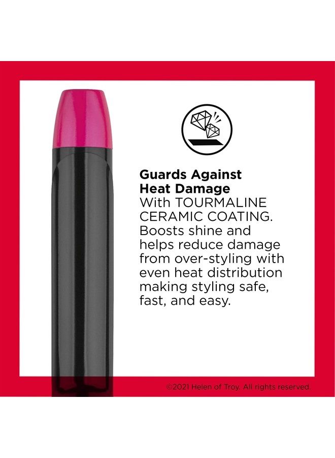 Revlon Tourmaline + Ceramic Curling Iron | Boost Shine, Guards Against Heat Damage (1 in)
