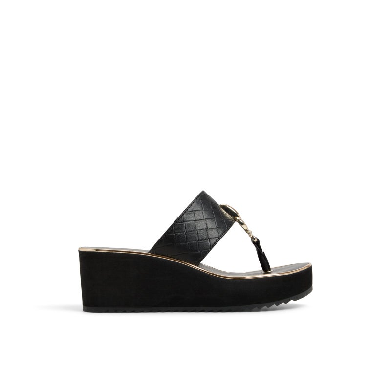 ALDO Penelopy-In Women's Black Heel Wedges - Image 1