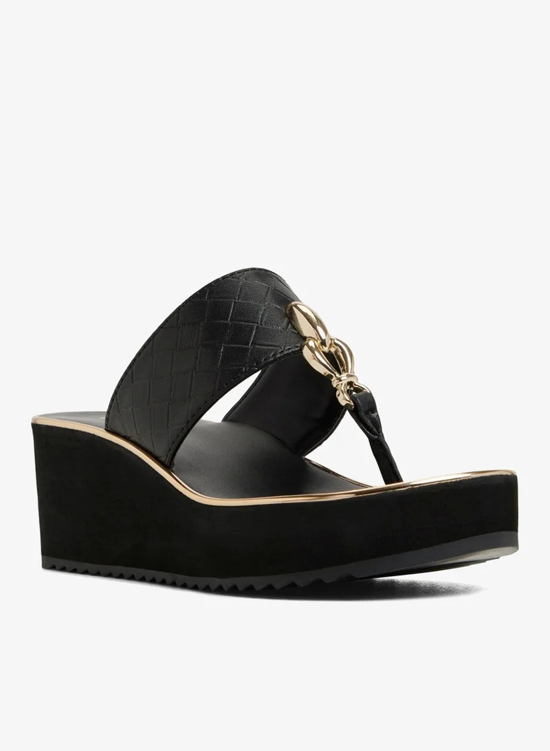 ALDO  Penelopy-In Women's Black Heel Wedges for Women | Best Price UAE