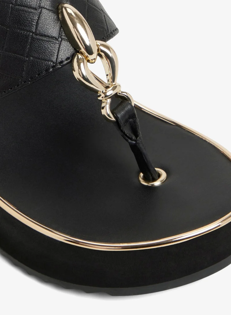 ALDO  Penelopy-In Women's Black Heel Wedges for Women | Best Price UAE