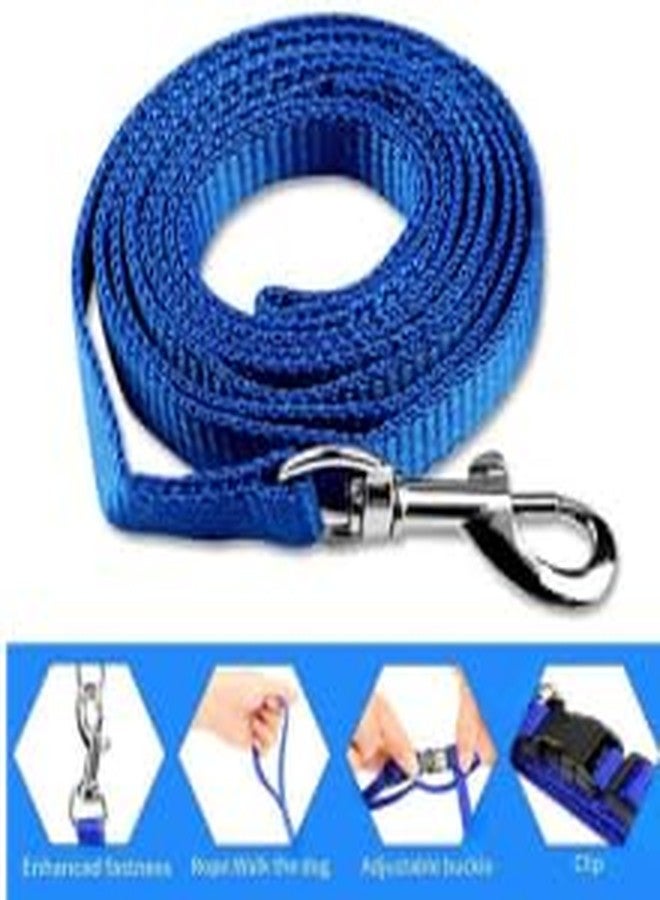 BohoBark Kitten Cat Harness and Leash for Walking Escape Proof Adjustable Vest Blue - Image 3