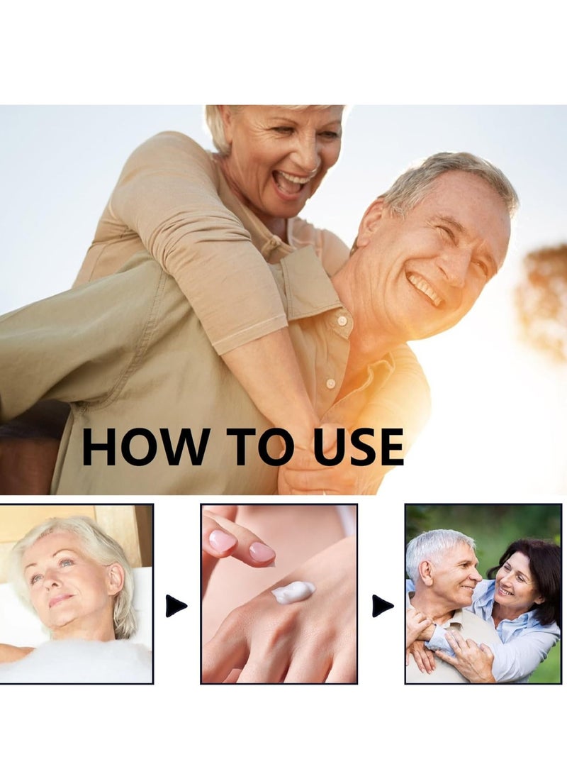 EELHOE Estro-gen Cream for Relieving Menopause,Menopause Relief Cream,Estro-gen Gel,Topical Estro-Gen Cream,Cream for Relieving Menopause,Menopause Itching Cream,Enhances Internal and External Balance,100 ML - Image 2