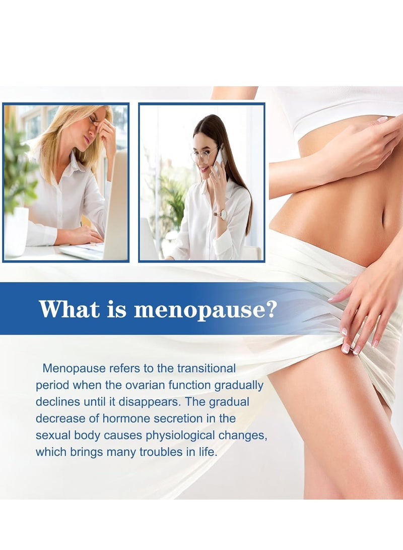 EELHOE Estro-gen Cream for Relieving Menopause,Menopause Relief Cream,Estro-gen Gel,Topical Estro-Gen Cream,Cream for Relieving Menopause,Menopause Itching Cream,Enhances Internal and External Balance,100 ML - Image 3