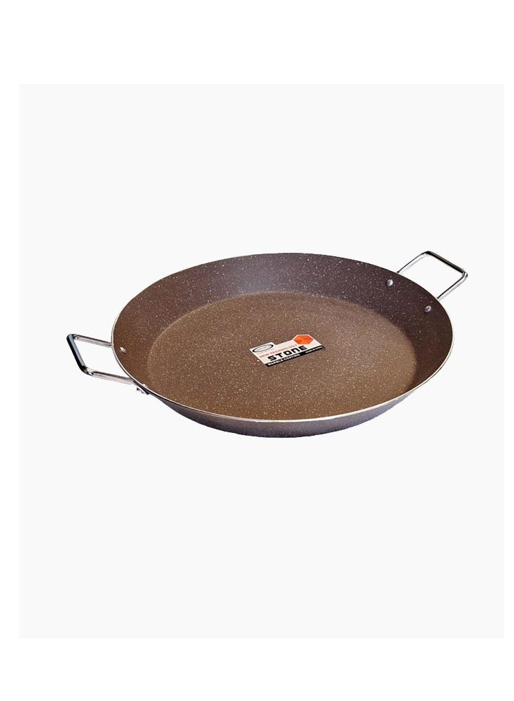 بامتشال مقلاة باتشال غير قابلة للالتصاق بمقبض مزدوج