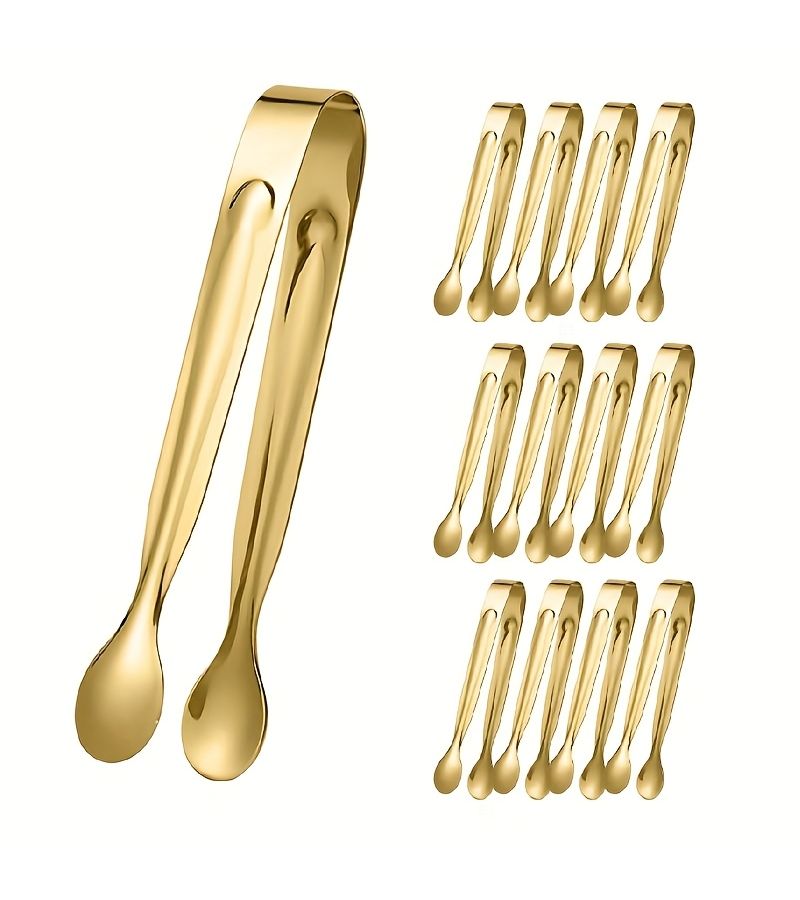 Stainless Steel Sugar Tongs Silvery 1pc Multi Functional Kitchen Tool - Image 1