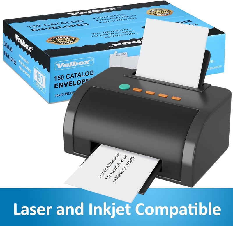 ValBox 10x13 Self Seal Catalog Envelopes 150 Packs Large White Envelopes with Peel and Seal Flap for Mailing, Organizing and Storage - Image 4