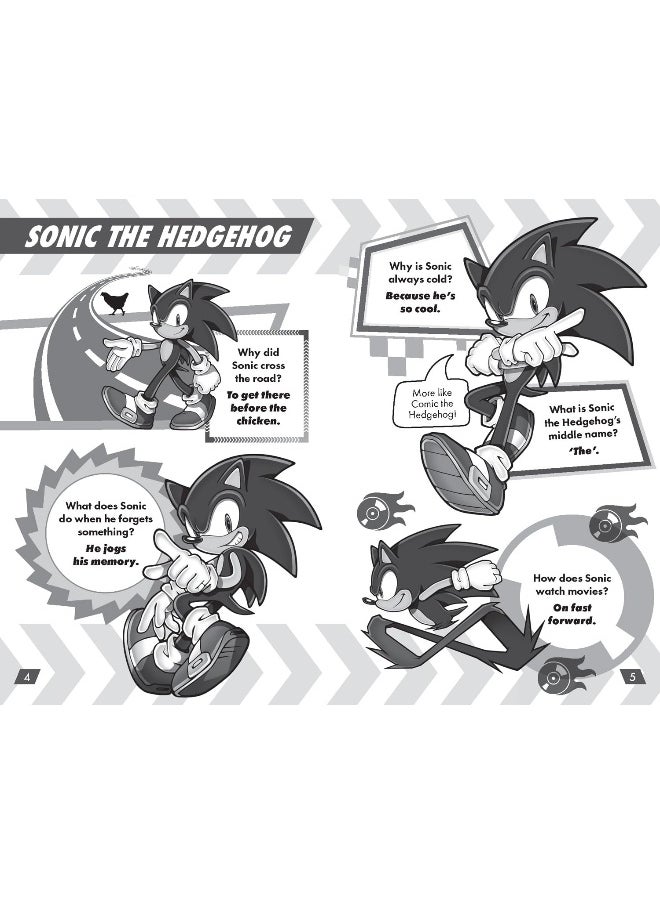 null - Farshore Sonic the Hedgehog Joke Book: The hilarious brand new joke book from Sonic the Hedgehog, perfect for kids age 5, 6, 7, 8, 9, 10 - Image 1