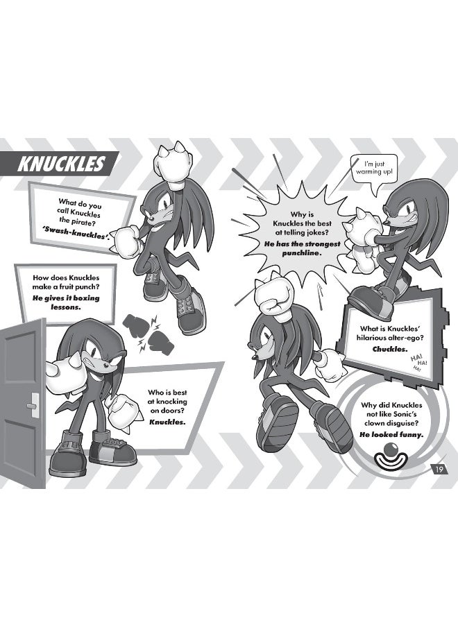 null - Farshore Sonic the Hedgehog Joke Book: The hilarious brand new joke book from Sonic the Hedgehog, perfect for kids age 5, 6, 7, 8, 9, 10 - Image 1