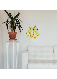 Hanghaijia 12PCS Butterfly 3d Wall Decals, Detachable Mural DIY Decals Suitable For Home And Kindergarten Wall Decoration  - Image 3