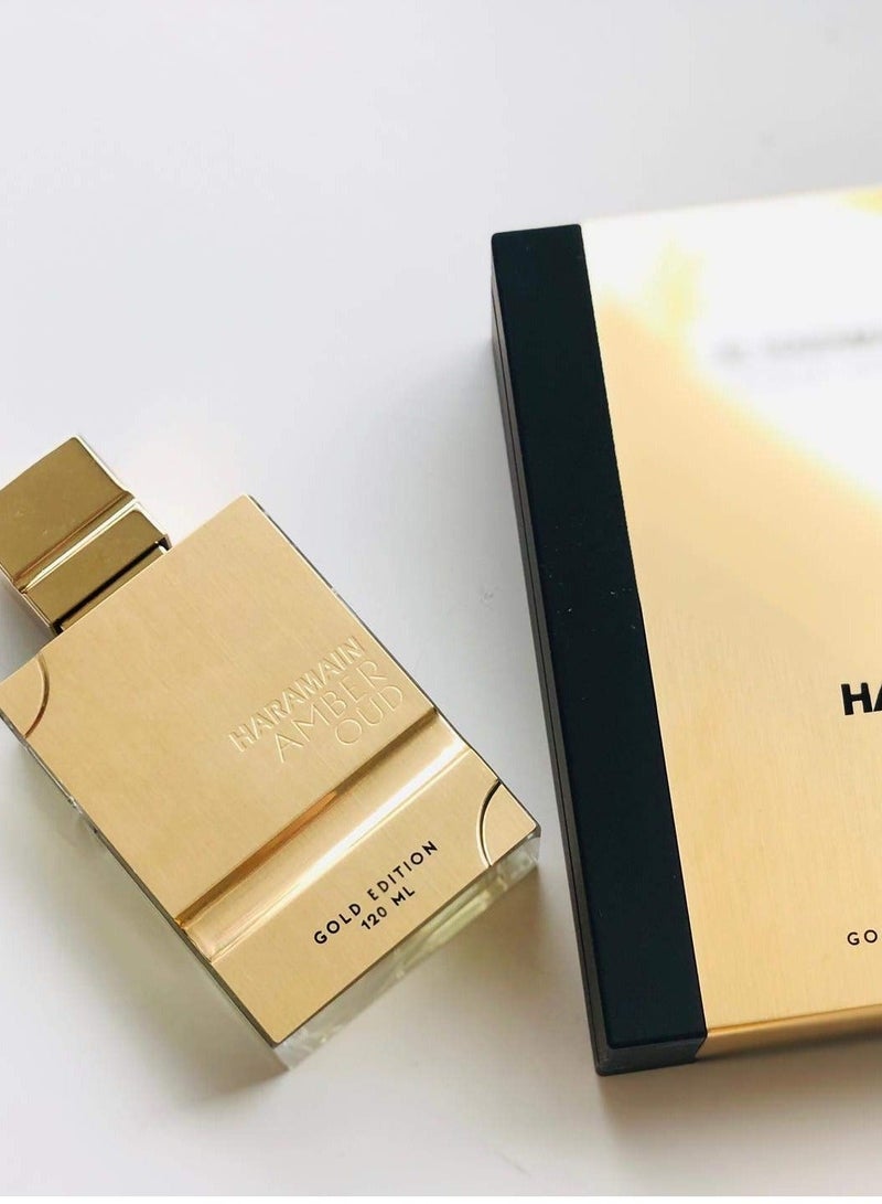 Al Haramain Amber Oud Gold Edition  120ml, Unisex Perfume Spray 4.05 oz. - Image 2