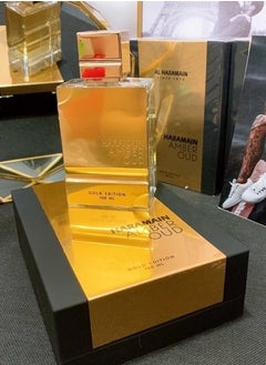 Al Haramain Amber Oud Gold Edition  120ml, Unisex Perfume Spray 4.05 oz.  - Image 3