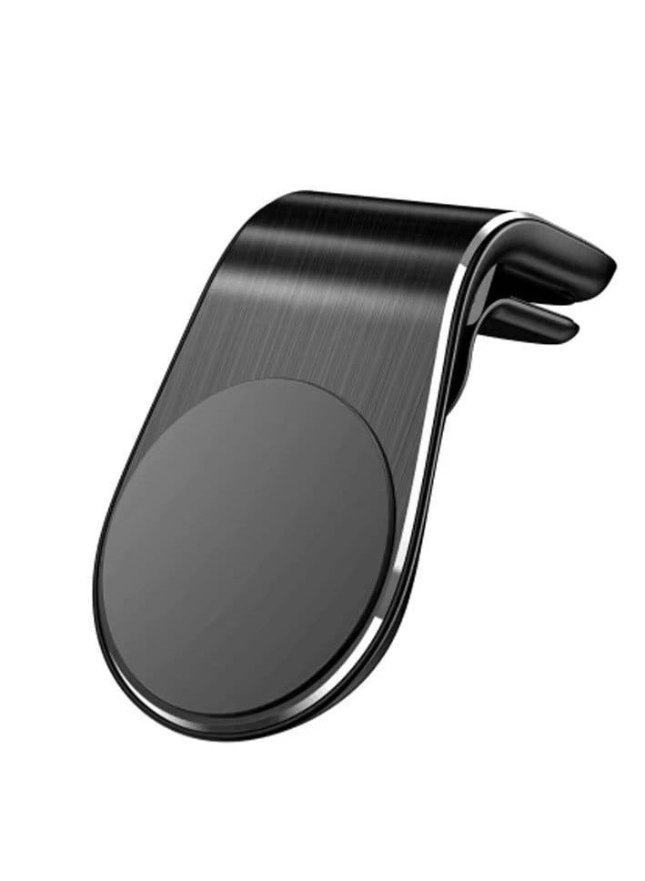 Magnetic car phone holder. Its modern design and powerful magnets ensure your phone stays in place even on rough roads, providing a safer and easier driving experience. - Image 2