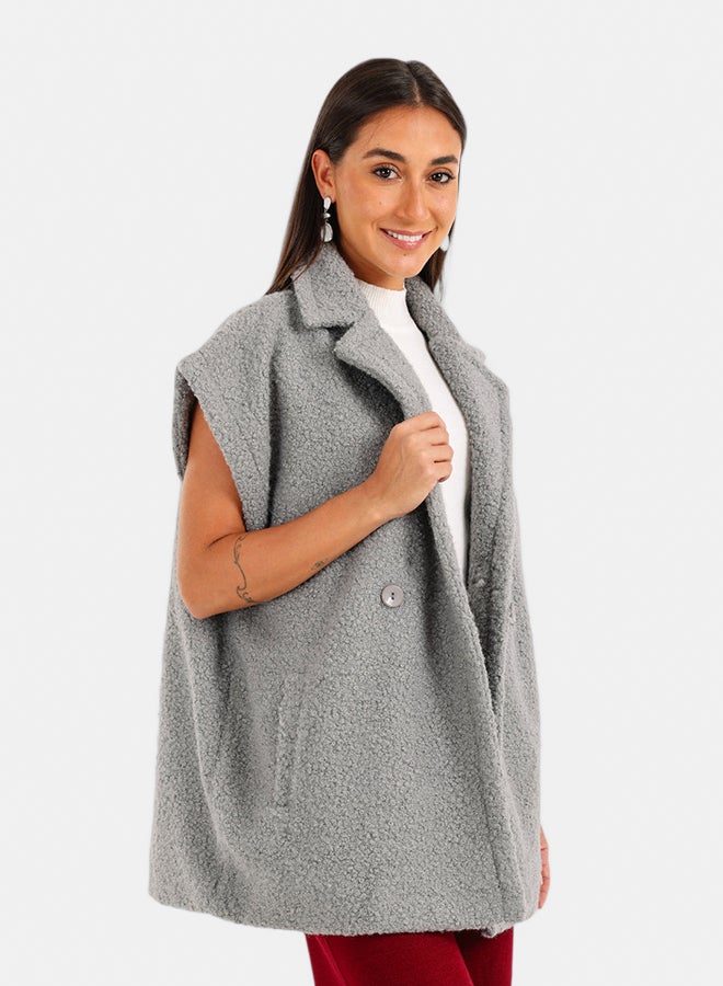 Carina Relaxed Double-breasted Vest - Image 3
