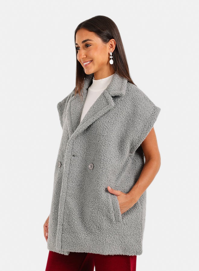 Carina Relaxed Double-breasted Vest - Image 2